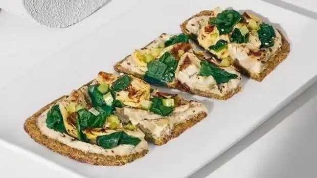 Artichoke and Spinach Flatbread 