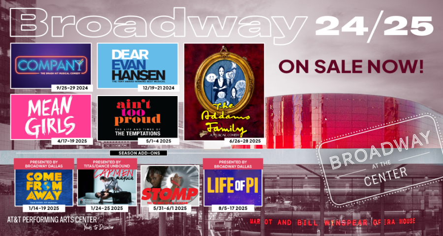 AT&T Performing Arts Center Reveals 2024-25 Broadway Lineup