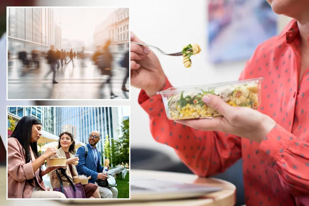 Why you should never eat lunch at your desk, according to experts