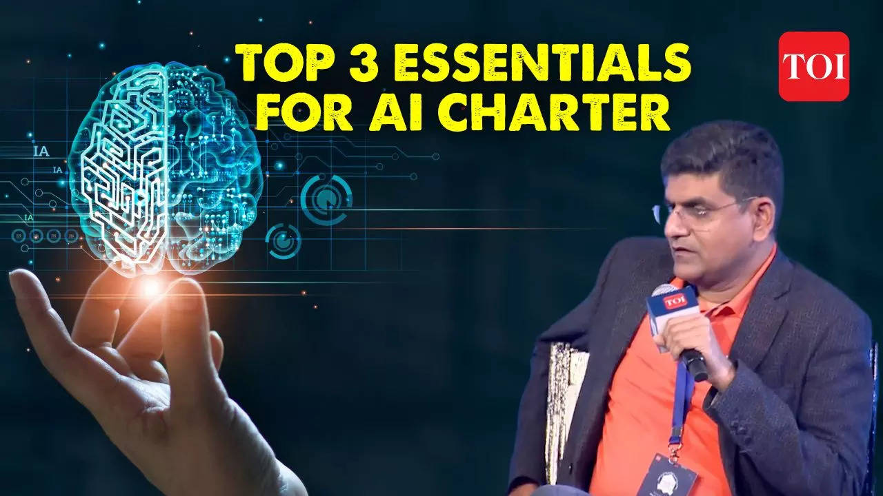 Cracking the Code: Devesh Mohan’s breaks down top 3 AI charter essentials at Gadgets Now Awards 2023 | TOI Original  Videos