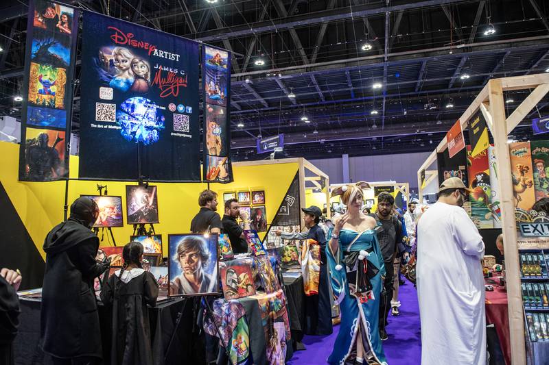 Fans flock to Abu Dhabi’s Middle East Film & Comic Con for celebration of pop culture