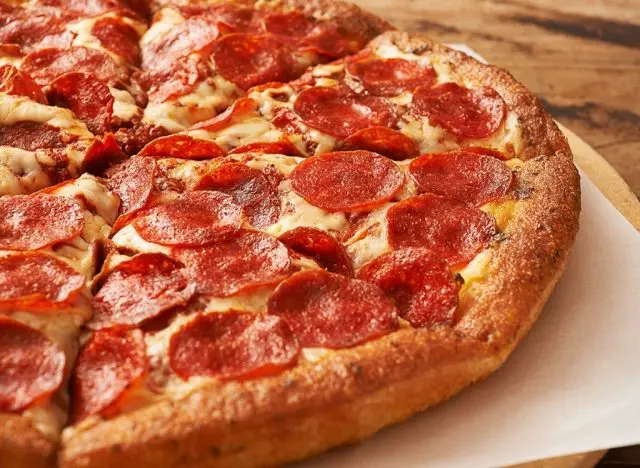 Pizza Hut Pepperoni Lover's Pizza 