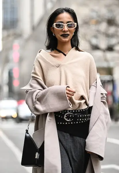 NYFW F/W 24 Street Style Beauty looks