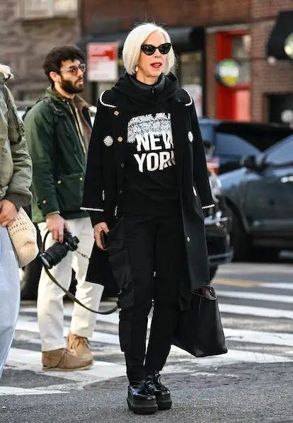 NYFW F/W 24 Street Style Beauty looks