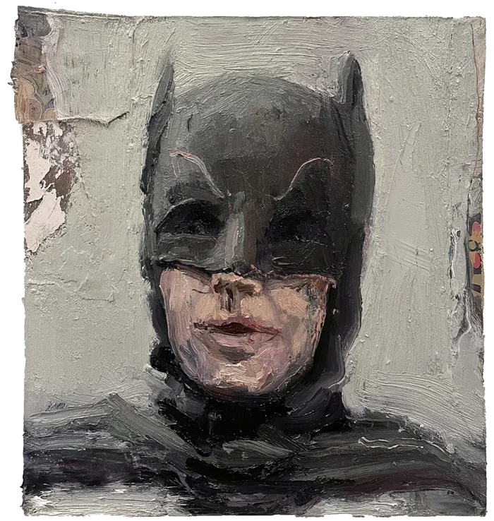 Caped Crusader, 2023, by Seth Becker