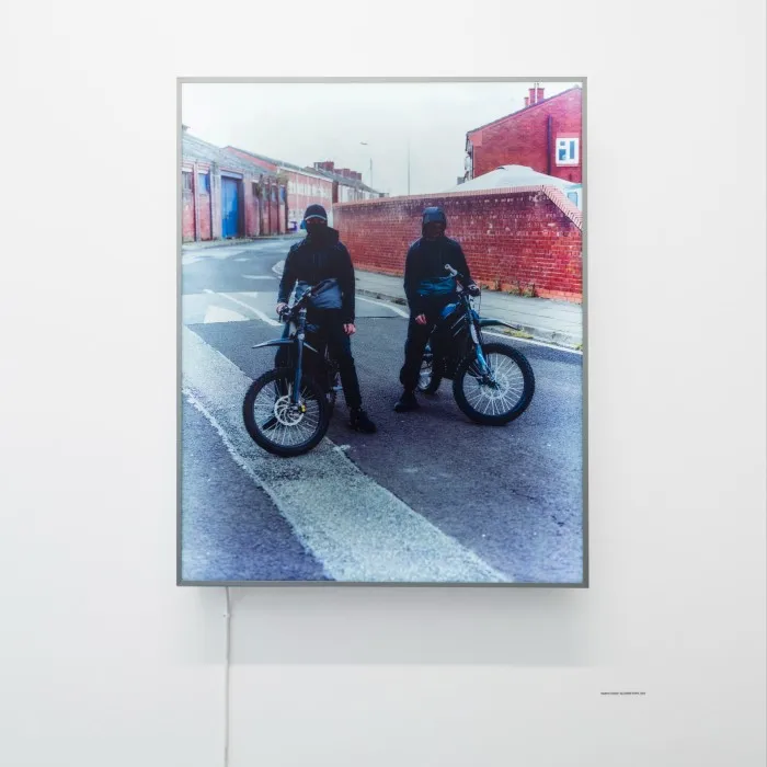 An artwork by Lewis Khan at the Epoch exhibition at Permanent