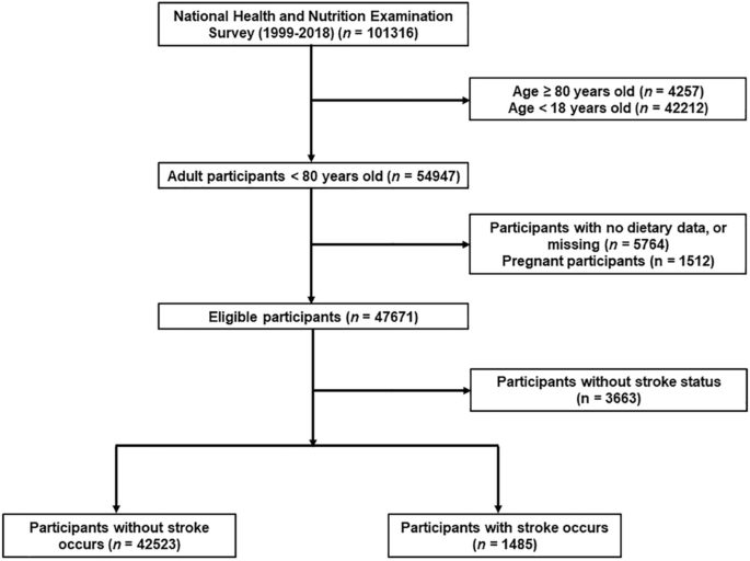 Healthy eating index-2015 and its association with the prevalence of stroke among US adults