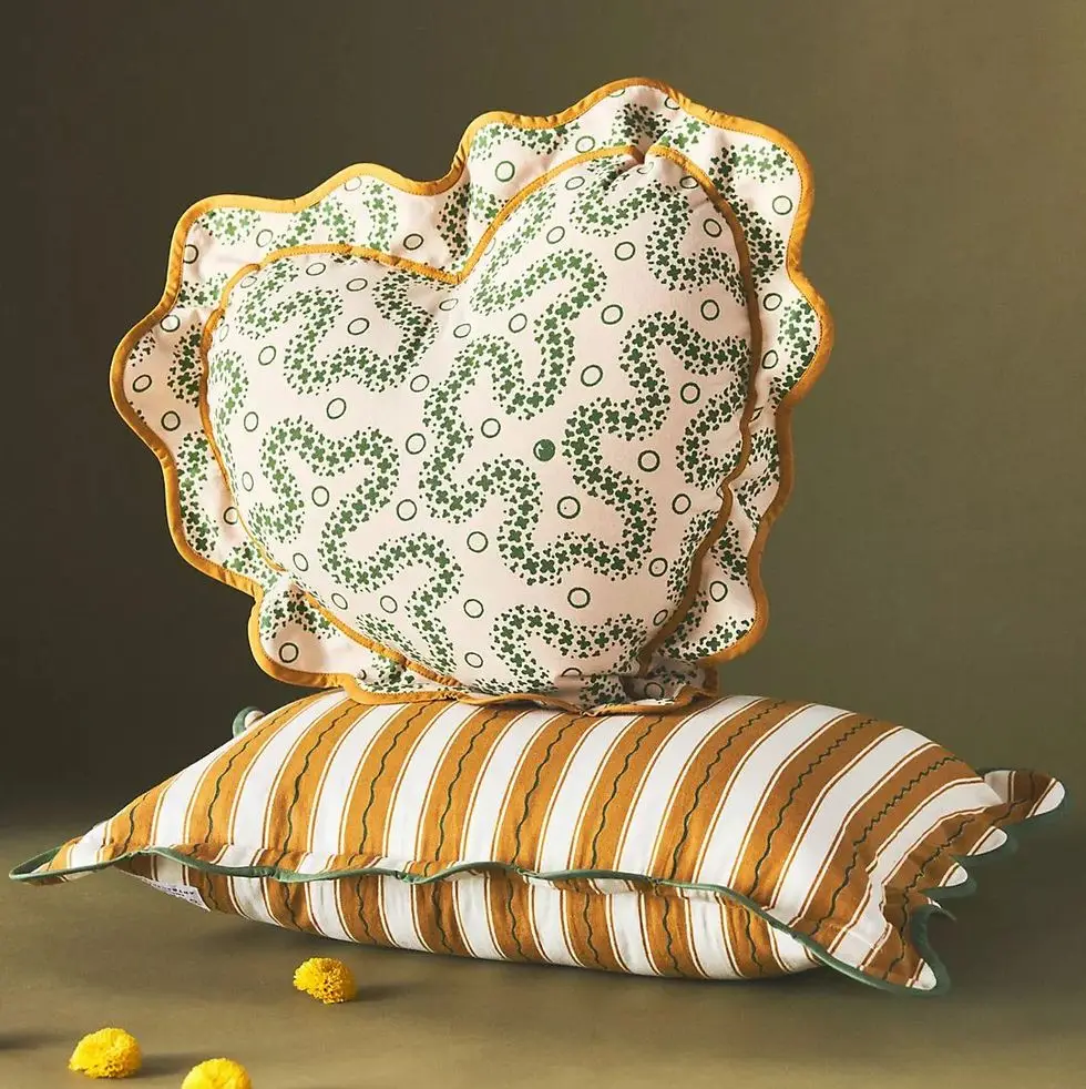 Matilda Goad & Co. Scalloped Cushion