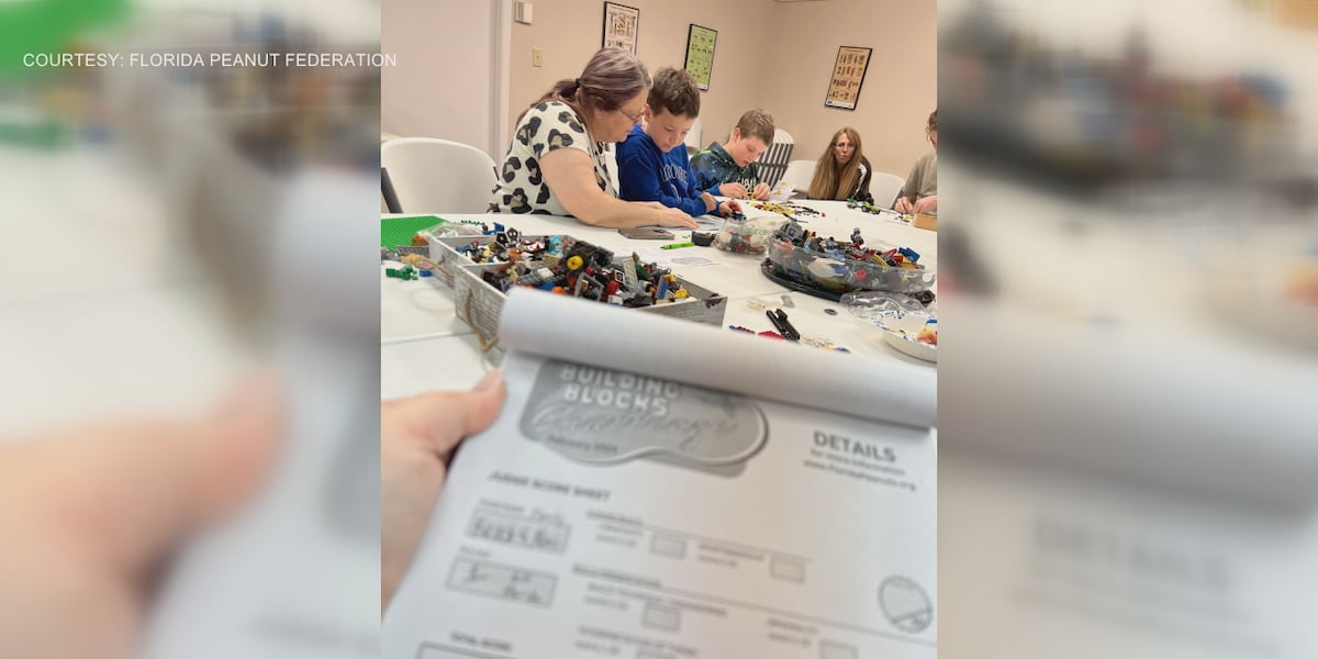 Florida Peanut Federation hosts Lego building competition to teach nutritional benefits of peanuts