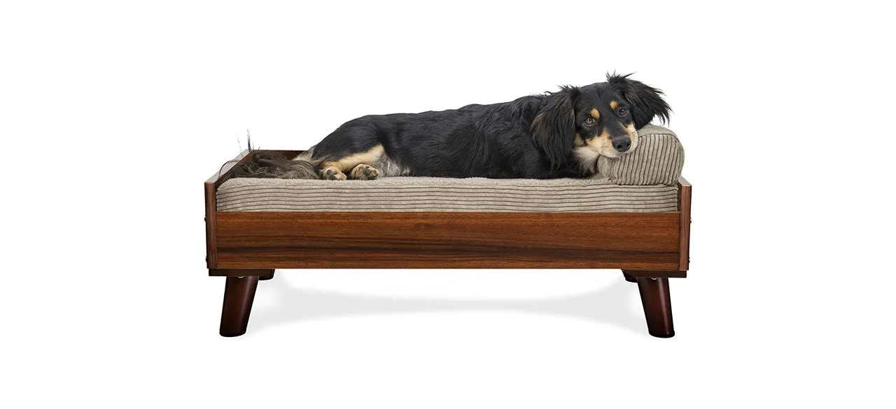 Furhaven Elevated Dog Bed Frame