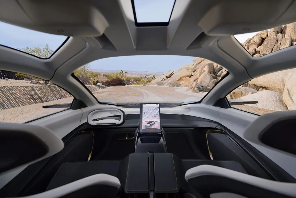 The Interior Of The Chrysler Halcyon Concept Is An Immersive Env