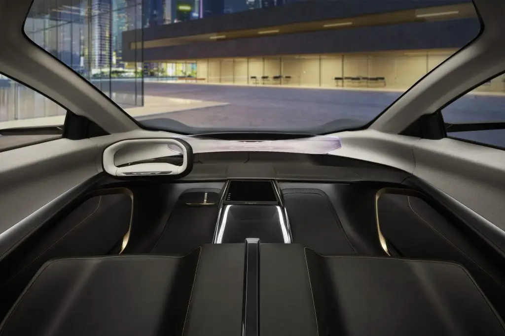 Chrysler Halcyon Concept Interior With 15.6 Inch Console Screen