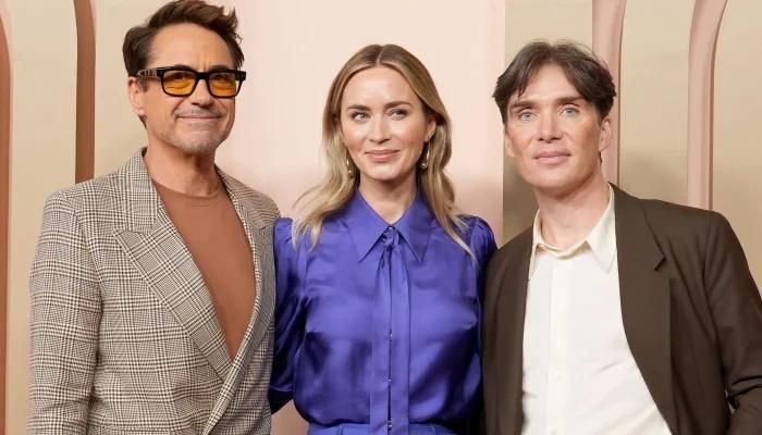 Cillian Murphy, Robert Downey Jr., and Emily Blunt Attended the 96th Oscar Nominees Luncheon