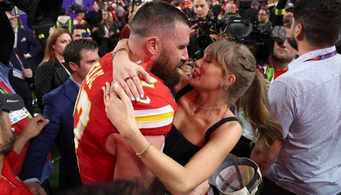 Taylor Swift and Travis Kelce Heat Up the Super Bowl 2024 After-Party