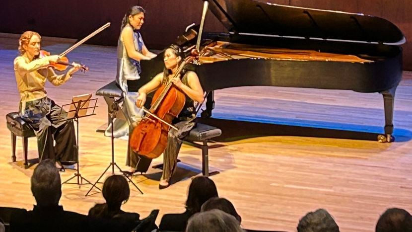 Review: Brilliant, passionate performances — sometimes too much so — by the Merz Trio