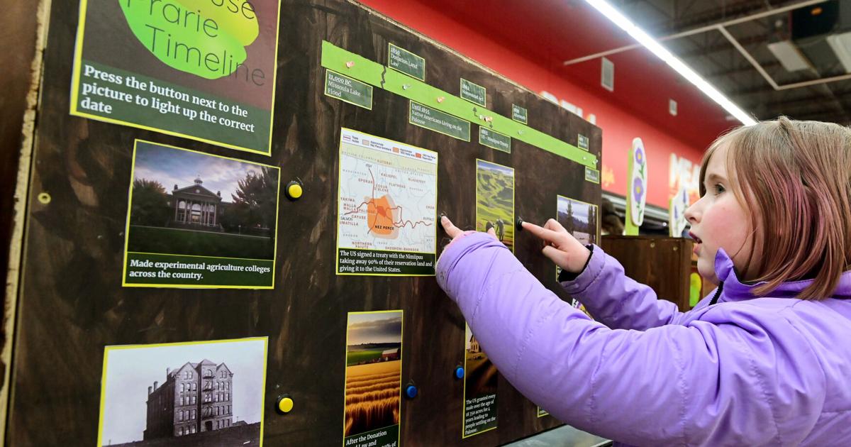 Pullman Montessori kids learn environment conservation on the Palouse