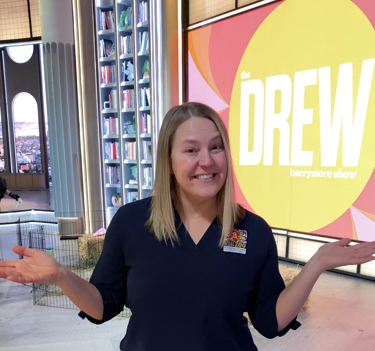 Meet the zoo leader starring on the Drew Barrymore show