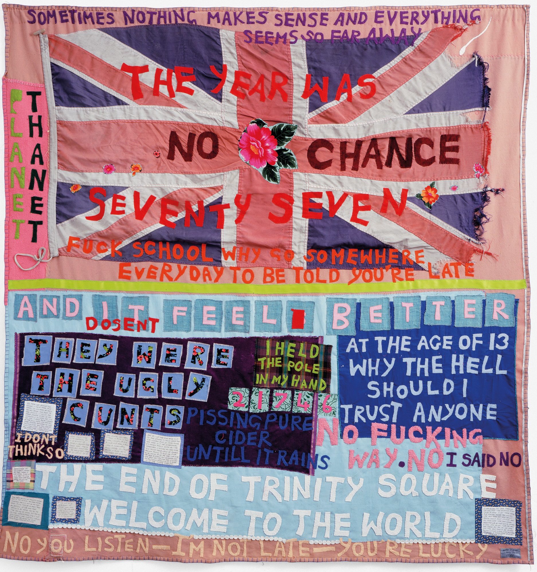 Unravel: The Power and Politics of Textiles in Art, Barbican review – the fabric of dissent