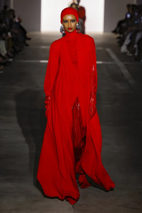 The Prabal Gurung show at New York Fashion Week. Pic: Pixelformula/SIPA/Shutterstock