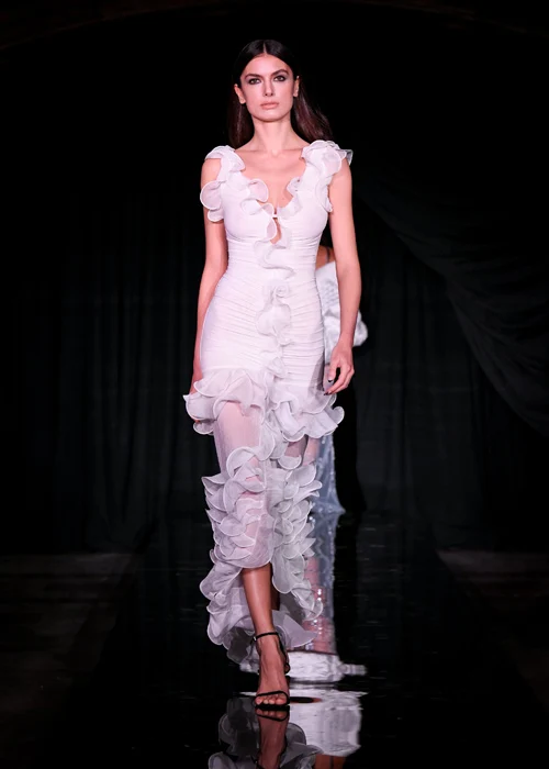 PatBO Autumn/Winter 2024 at New York Fashion Week. Pic: Darian DiCianno/BFA.com/Shutterstock