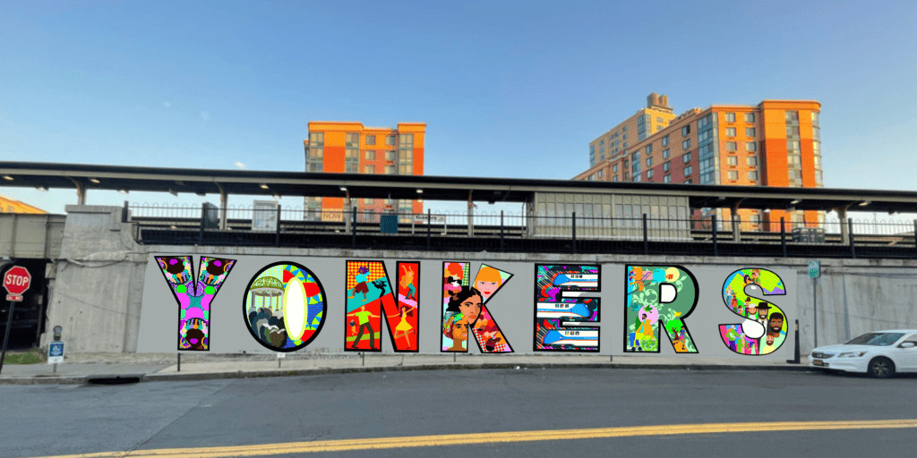 Yonkers’ Waterfront Gets a Vibrant Makeover with New Mural Installation!