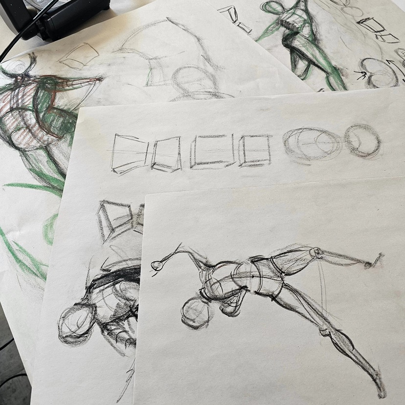 VADA Juniors Begins Life Drawing Basics