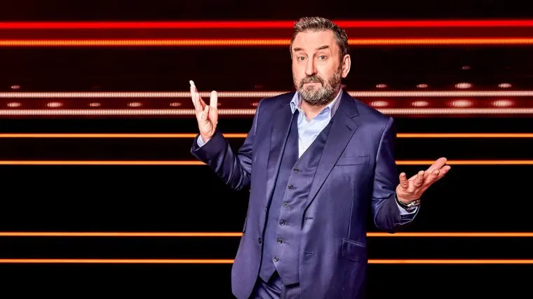 From Magnum Media The 1% Club: SR3 on ITV1 and ITVX Pictured: Lee Mack. This photograph is (C) Magnum Media and can only be reproduced for editorial purposes directly in connection with the programme or event mentioned above, or ITV plc. This photograph must not be manipulated [excluding basic cropping] in a manner which alters the visual appearance of the person photographed deemed detrimental or inappropriate by ITV plc Picture Desk. This photograph must not be syndicated to any other company, publication or website, or permanently archived, without the express written permission of ITV Picture Desk. Full Terms and conditions are available on the website www.itv.com/presscentre/itvpictures/terms For further information please contact peter.gray@itv.com