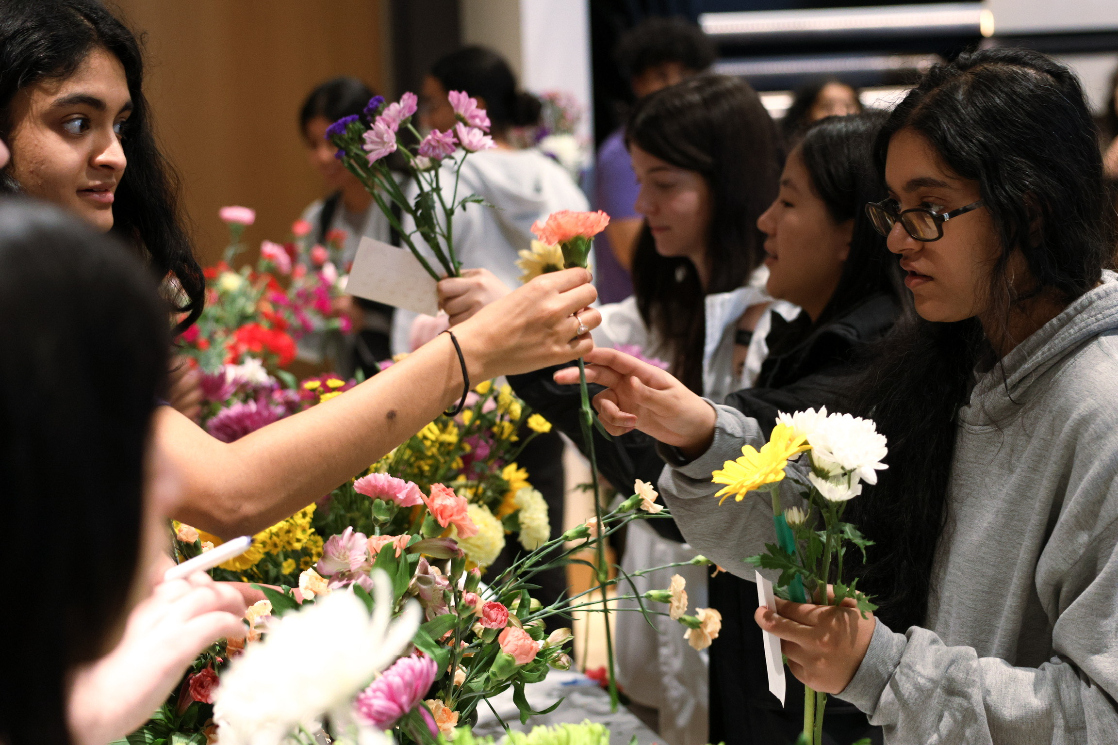 SCPC showers campus with flowers and arts