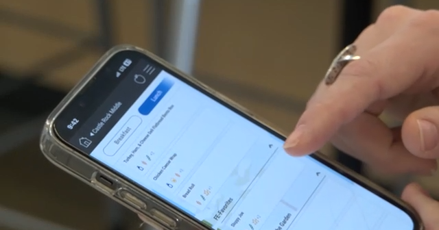 Nutrislice app shows food ingredients in school lunches for SD2