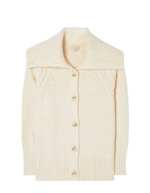 Collared cardigan, £62, FatFace