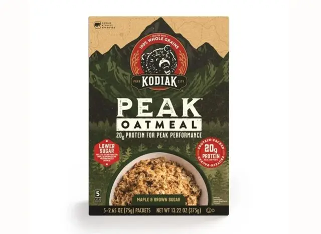 Kodiak PEAK Maple and Brown Sugar Oatmeal