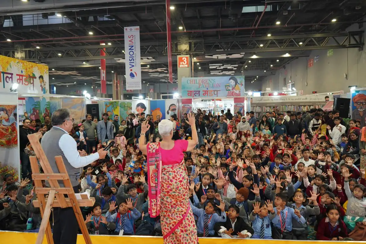 Vignettes from the New Delhi World Book Fair 2024 at Pragati Maidan