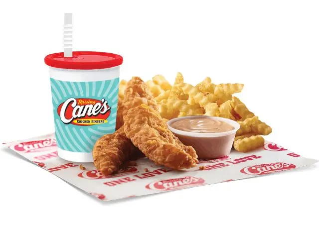 Raising Cane's kids combo