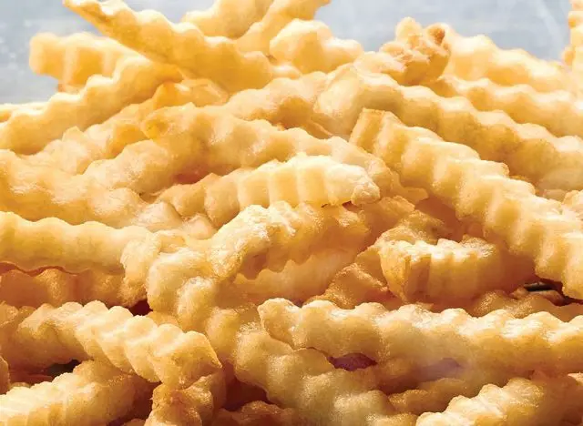 Crinkle-cut fries