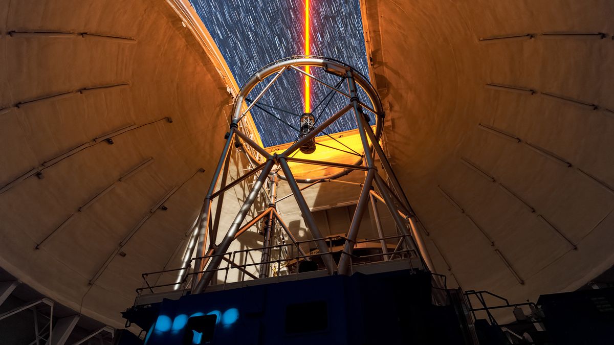 Space photo of the week: Astronomers make an ‘artificial star’ over Hawaii