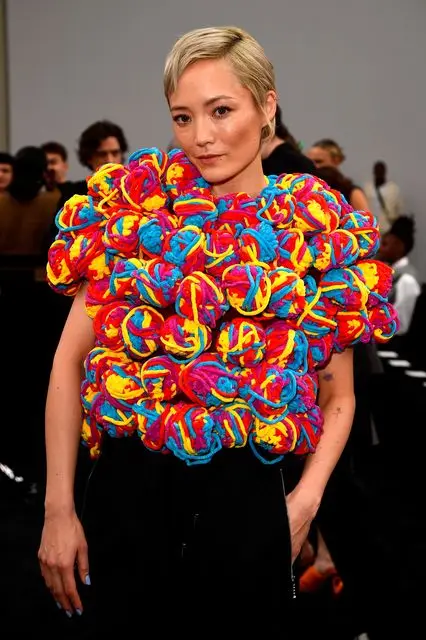 Pom Klementieff  attends the JW Anderson show