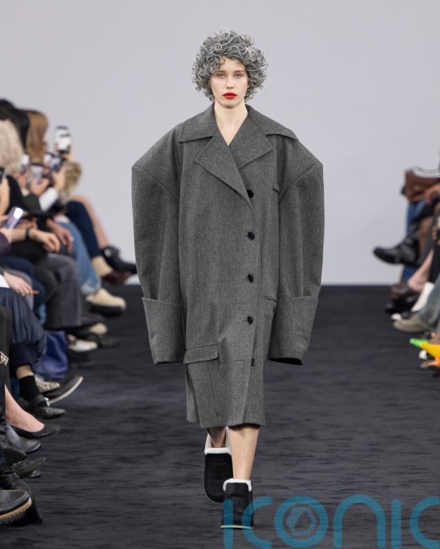 Grey hair reigned supreme at JW Anderson’s London Fashion Week show