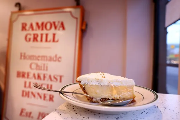 Dreamsicle pie at Ramova Grill and Taproom. (Chris Sweda/Chicago Tribune)