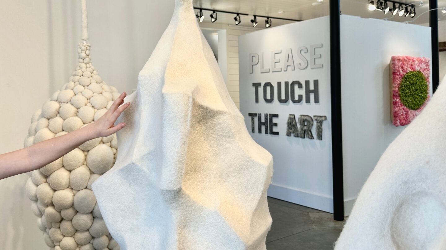 ‘Please Touch the Art’ exhibit encourages physical interaction at Reeves House Visual Arts Center