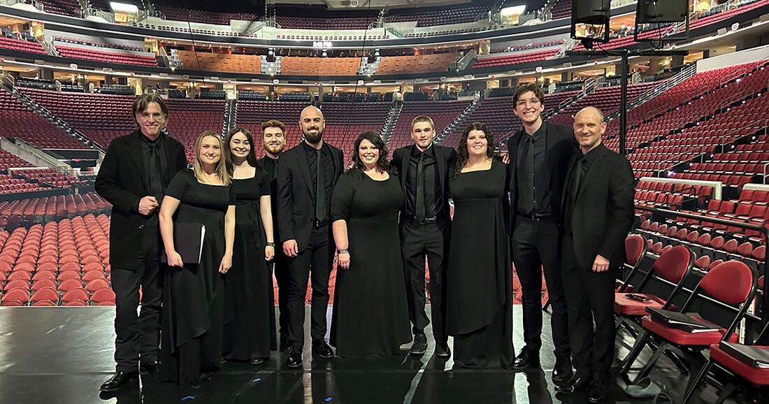 HPU music students perform with iconic tenor Andrea Bocelli