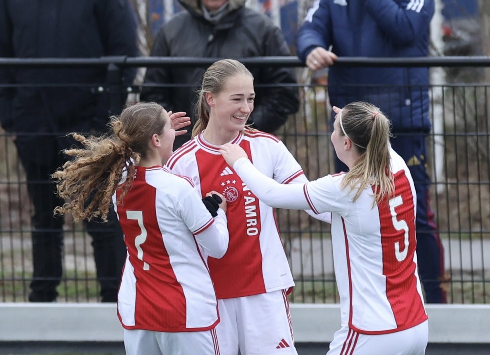 Ajax x Ajax: Copa da Holanda Feminina terá duelo do time principal contra o sub-19 nas quartas