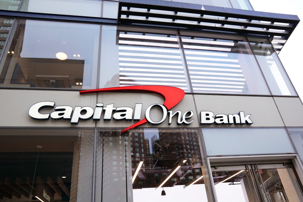 Capital One considers acquisition of Discover Financial, source says