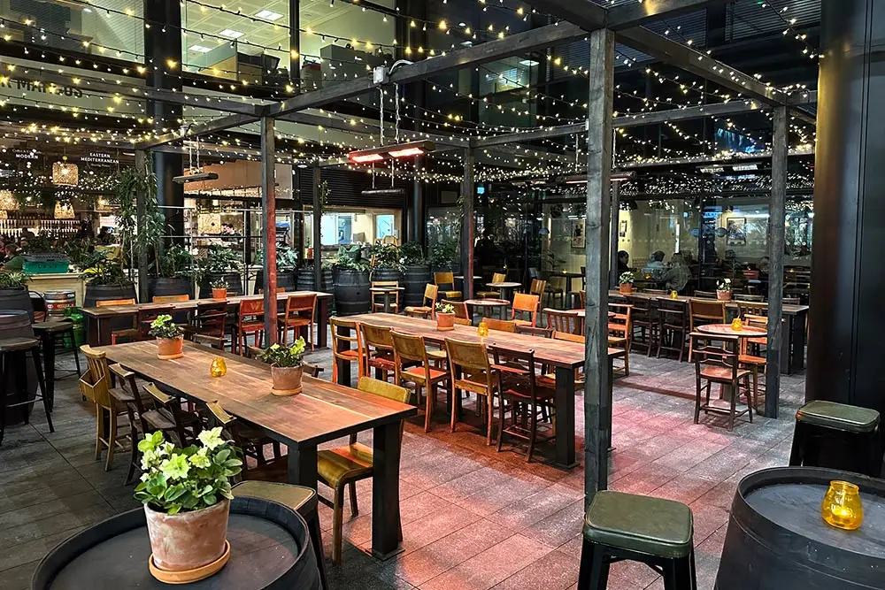 alfi spitalfields market restaurant review london