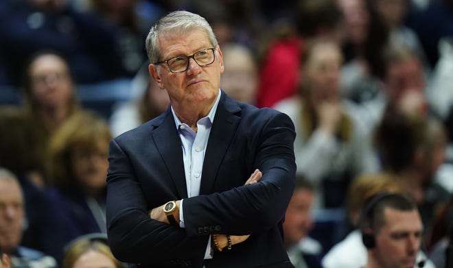 UConn women’s basketball coach Geno Auriemma moves into second all-time in wins