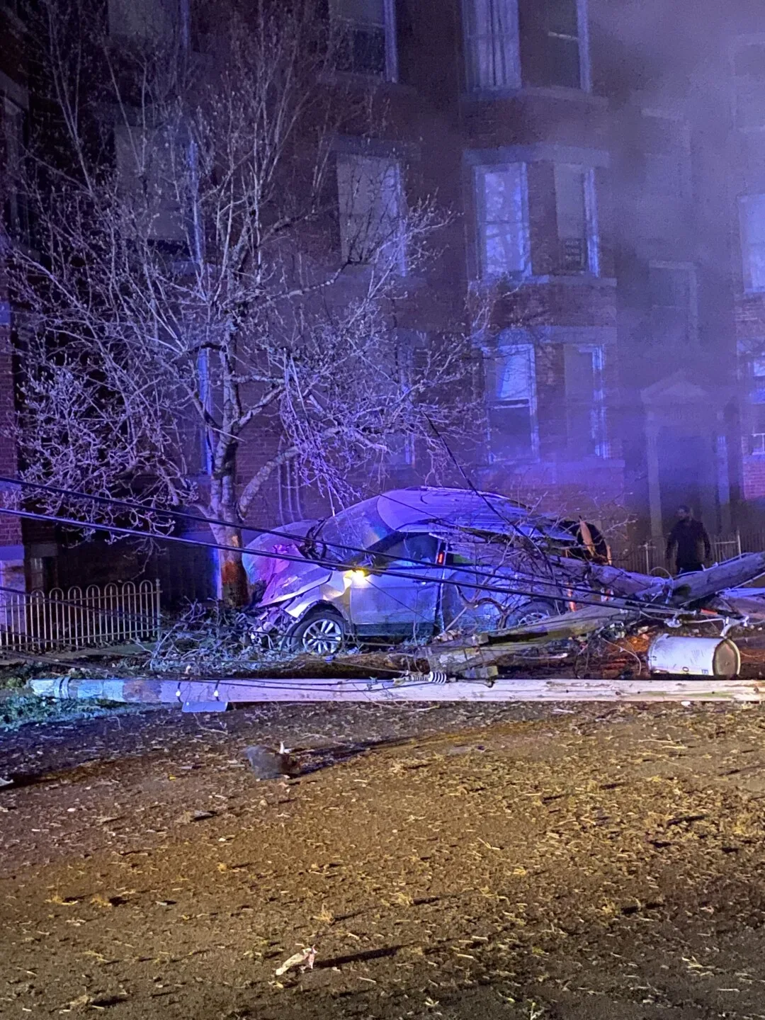 Car Into Apartment in Northside