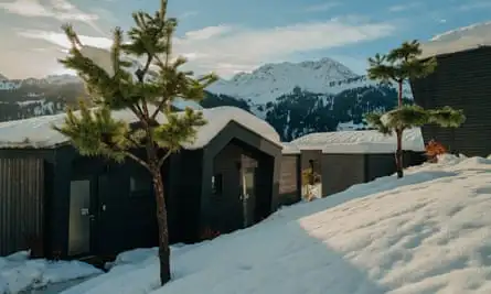 Cabinksi Walstertal in the snow.