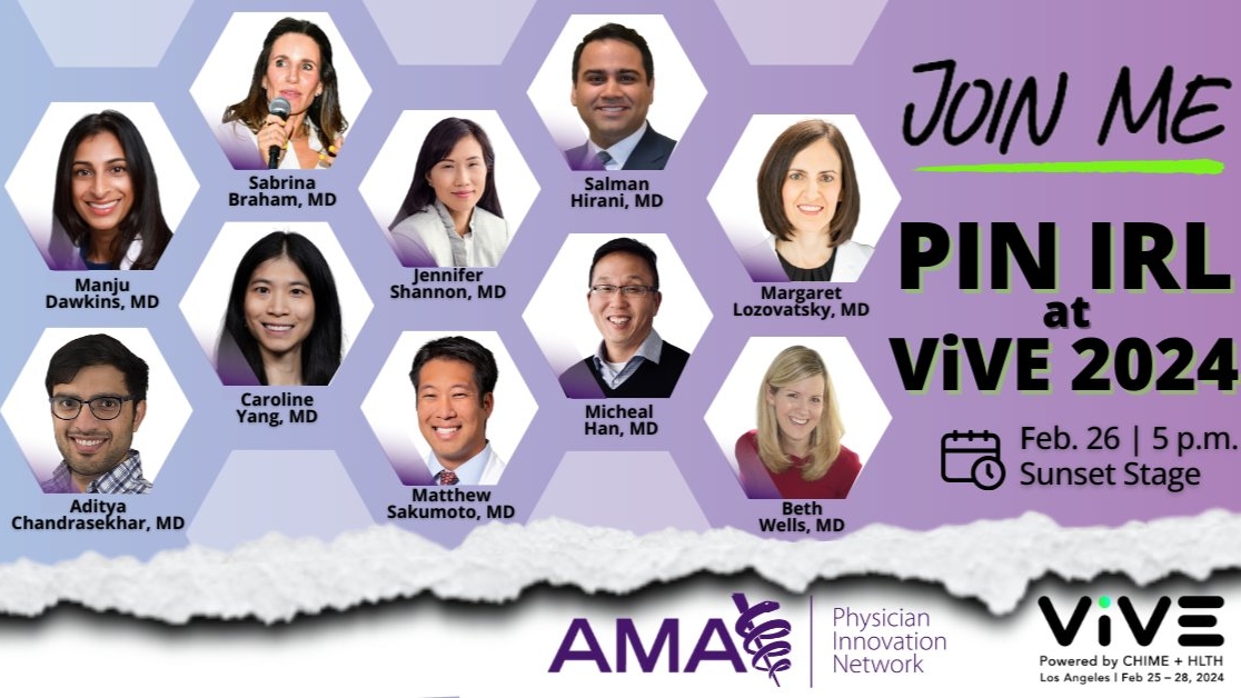 The AMA Physician Innovation Network Event: Bridging the Gap Between Physicians and Technological Innovation