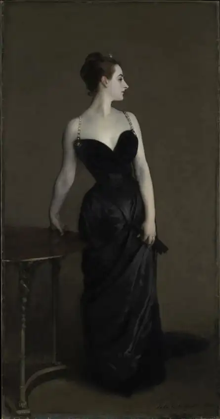 Madame X, 1883-84, by John Singer Sargent.