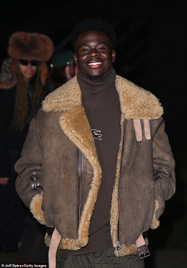 Son and Saka join Dele and other football stars at London Fashion Week