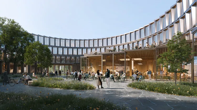 Uniting Science and Nature: Henning Larsen Wins Competition to Design B777 CERN Campus in France - Image 2 of 5